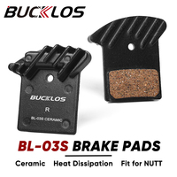 BUCKLOS BL-03S MTB Hydarulic Disc Brake Pads Ceramic Material Road Mountain Bike Brake Pad for NUTT Hydraulic Brake Bicycle Part