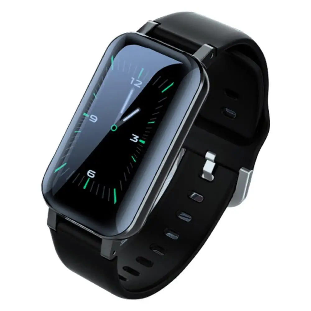 

T89PRO 1.14inch Smart Watch Bluetooth-compatible Heart Rate Monitor Sports Smart Bracelet with Earbuds смарт часы смарт браслет