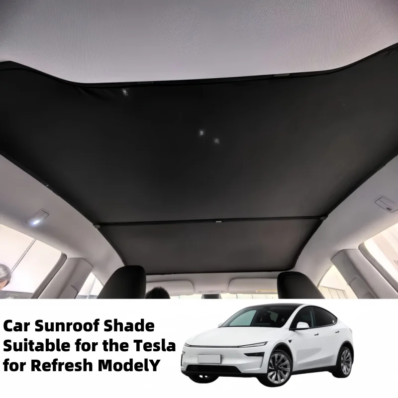 

Подходит для освещенной модели Tesla Y Juniper 2025 года, этот солнцезащитный козырек из ледяного хрусталя для люка обеспечивает отличное тепло i