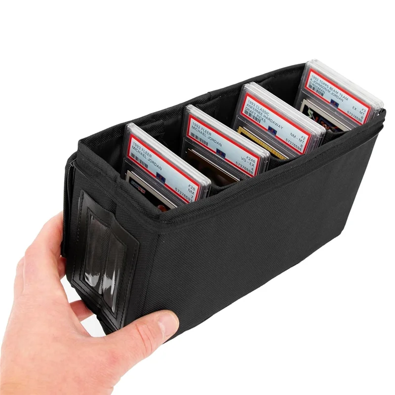

Graded Card Storage Bag Graded Sports Card Foldable Graded Board Trading Card Storage