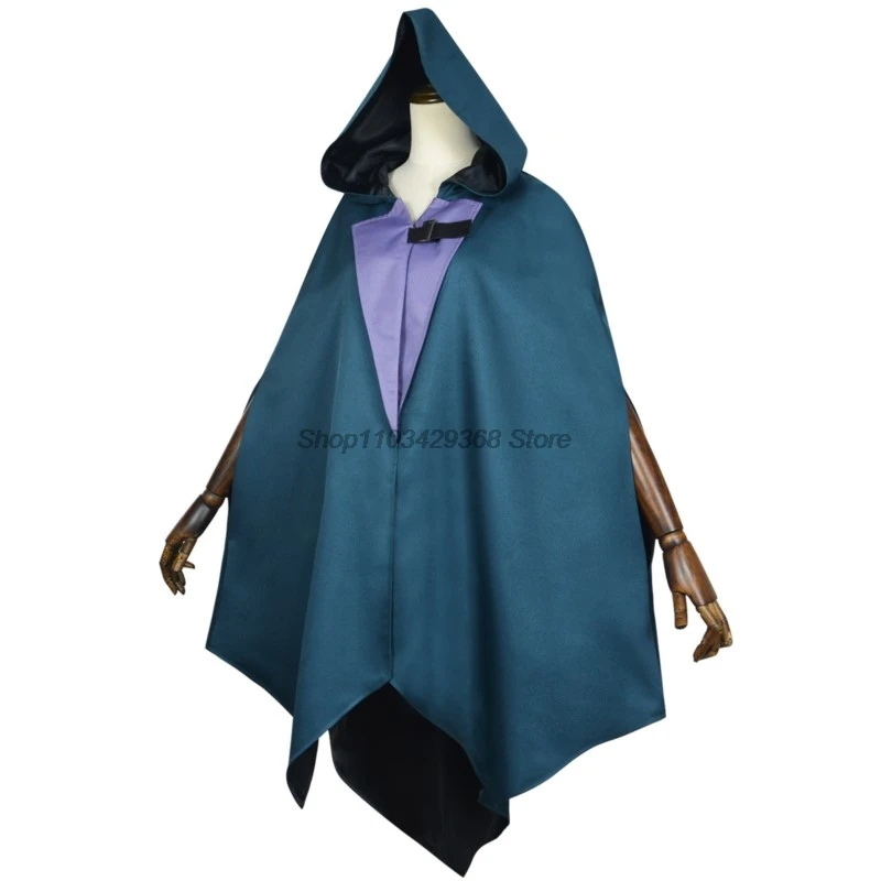 LOL Arcane S2 Jinx Powder Pow-Pow Cosplay Hooded Cape Costumes Wig Prop Cloak Jinx League Of Legends Anime Game Halloween Party