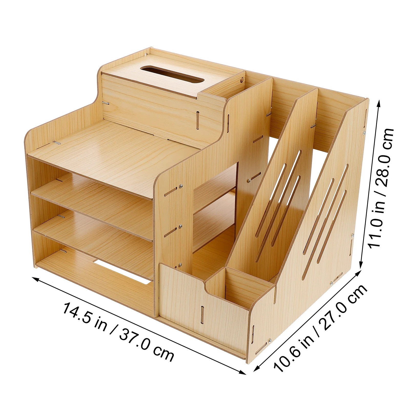 

1Pcs Desktop Storage Rack Wooden Organizer Compact Portable Shelf for Bedroom Dormitory Living Room Tabletop Storage Holder