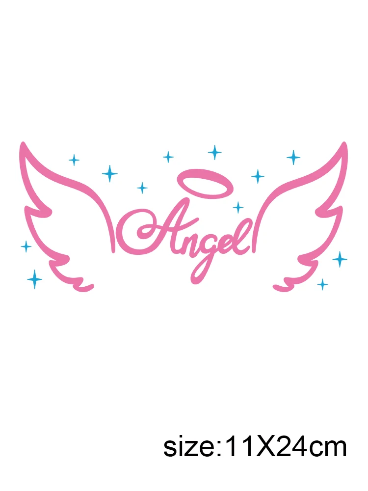 LETOP 1PCS Pink Letter Pattern Uv Transfer Sticker 16Oz Glass Tumbler Label Waterproof Uv Dtf Cup Wrap Transfers Sticker Cookies