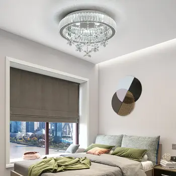 水晶LED吸頂燈 現代吊燈 吊燈 豪華家居裝飾 客廳 餐廳 裝飾燈具 吸頂燈 8 最佳銷售 家用吸頂燈 - №5