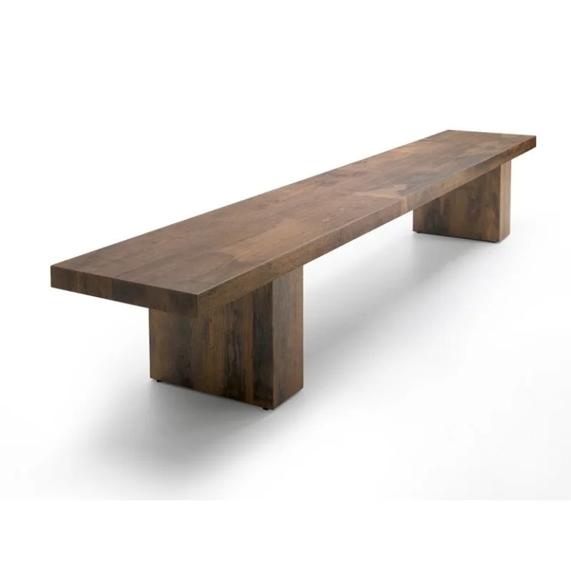 Nordic solid wood long stool designer personalized furniture simple modern home shoe changing stool rest shoe dining