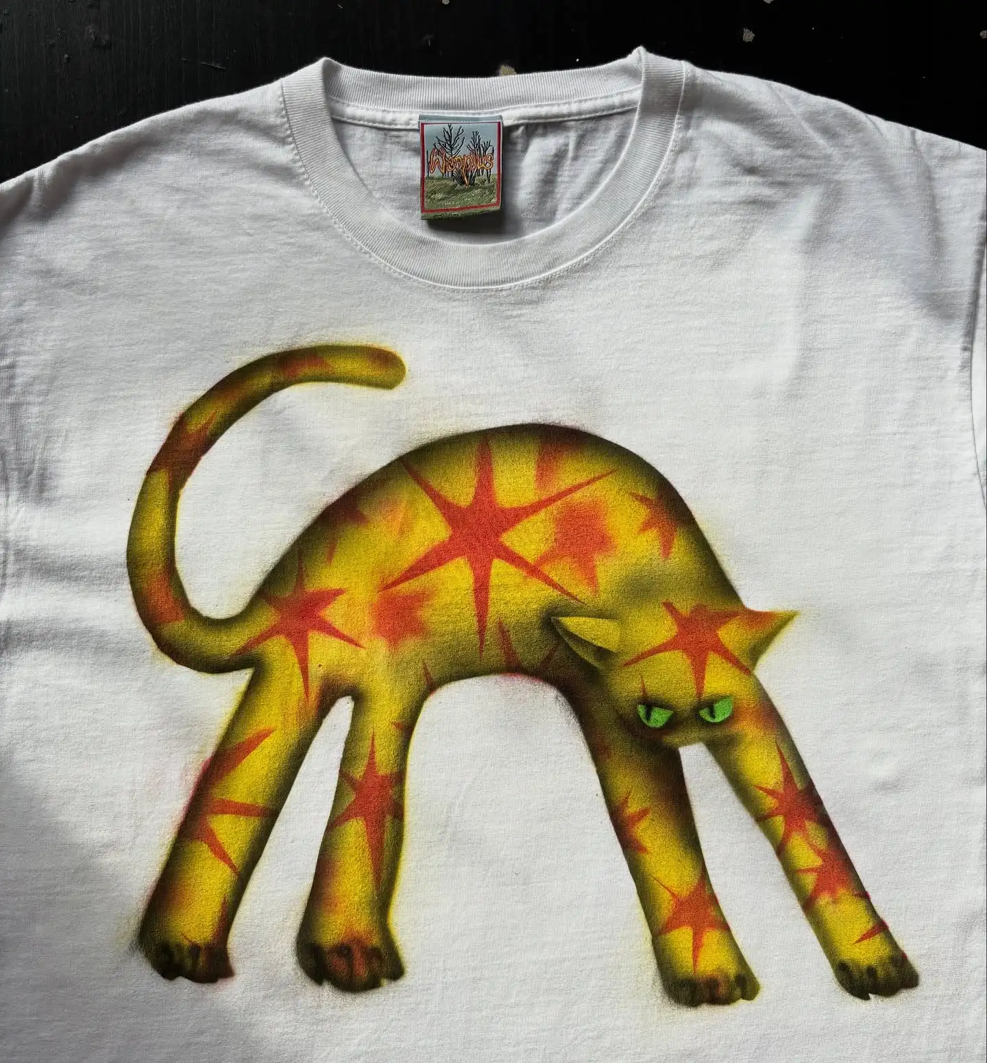 

Y2k футболки с рисунком кота, аниме, большие хлопковые уличные футболки с бензопилой, мужской топ с короткими рукавами, Harajuku, готическая футболка, мужская одежда