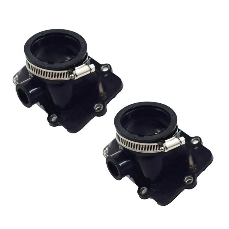 2pcs Carburetor Carb Intake Manifold Boot For Ski-Doo 600 500 420867882 420867880