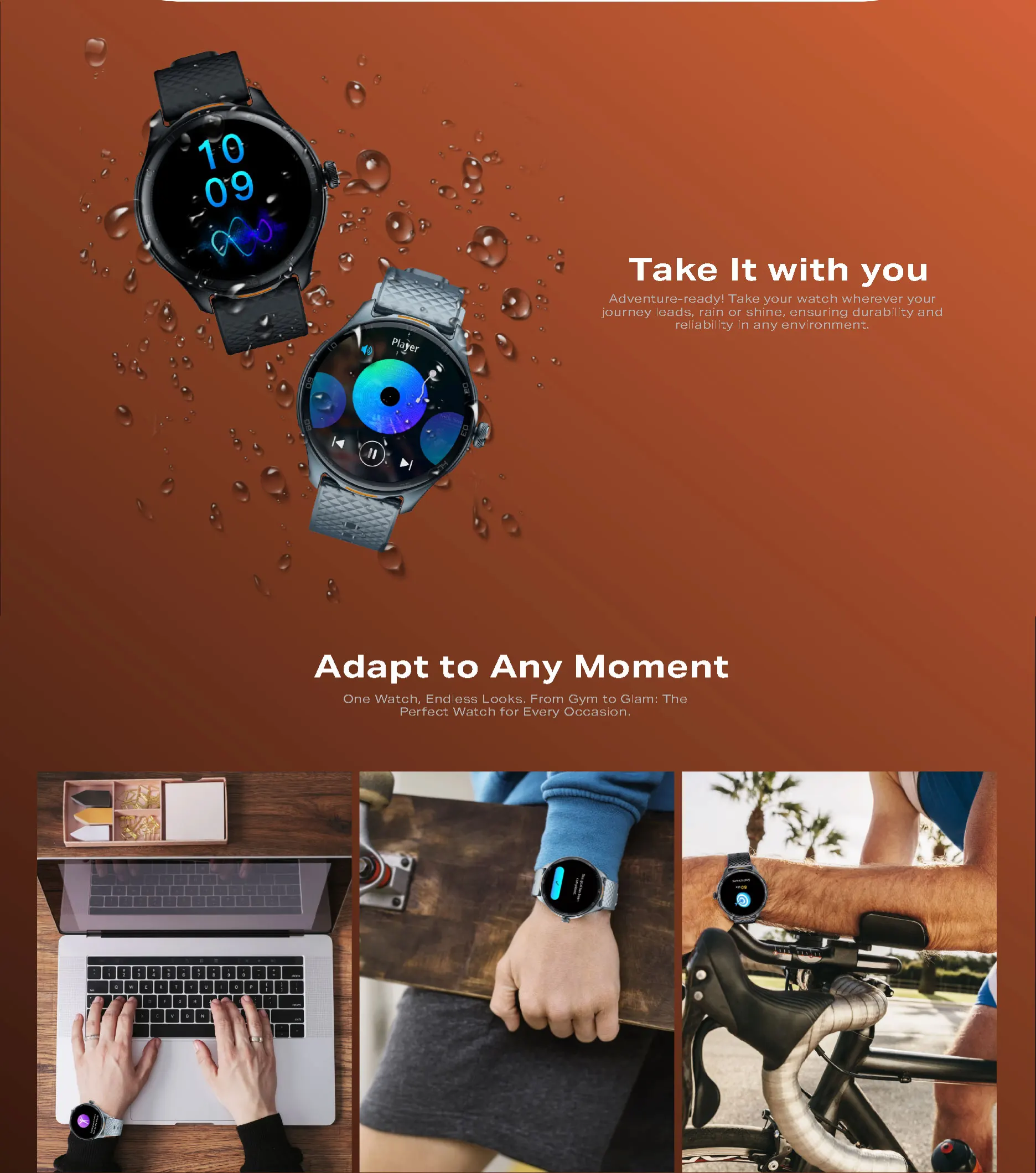 Infinix XWatch N4/Xw4 Black EU Model Fitness Tracker Smart Watch Unisex Wristband Heart Rate Monitor Waterproof Activity Tracker - Image 5