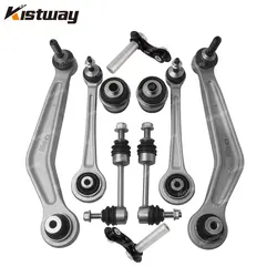 10PCS Rear Suspension Stabilizer Link Ball Joint Control Arms For BMW E60 E64 E65 E66 E67 520i 730Li 750i 750Li 760i 760Li