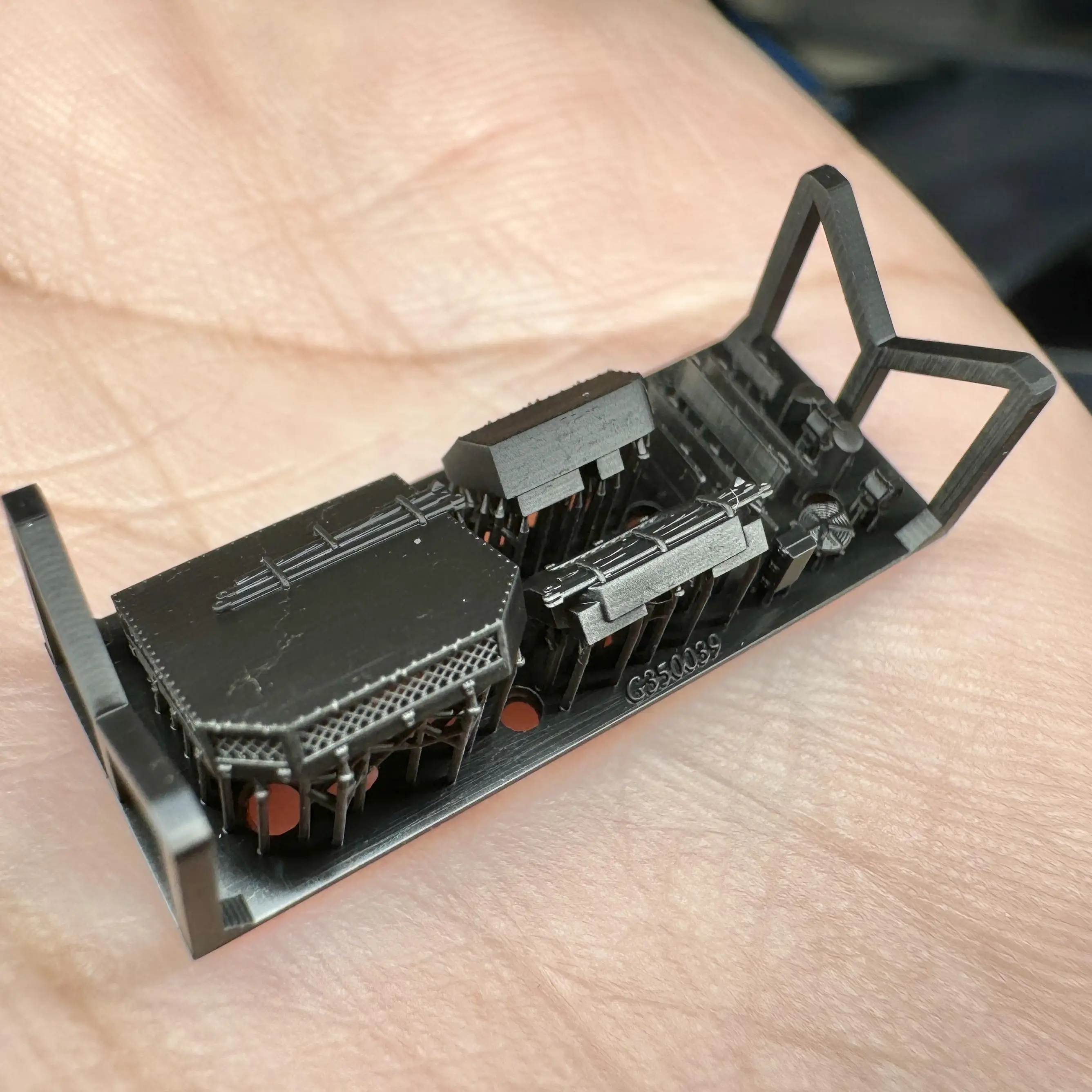 MUYI MODEL STUDIO 1/350 G350039 KRIEGSMARINE FRONT DECK VENTS 3Dプリントキット