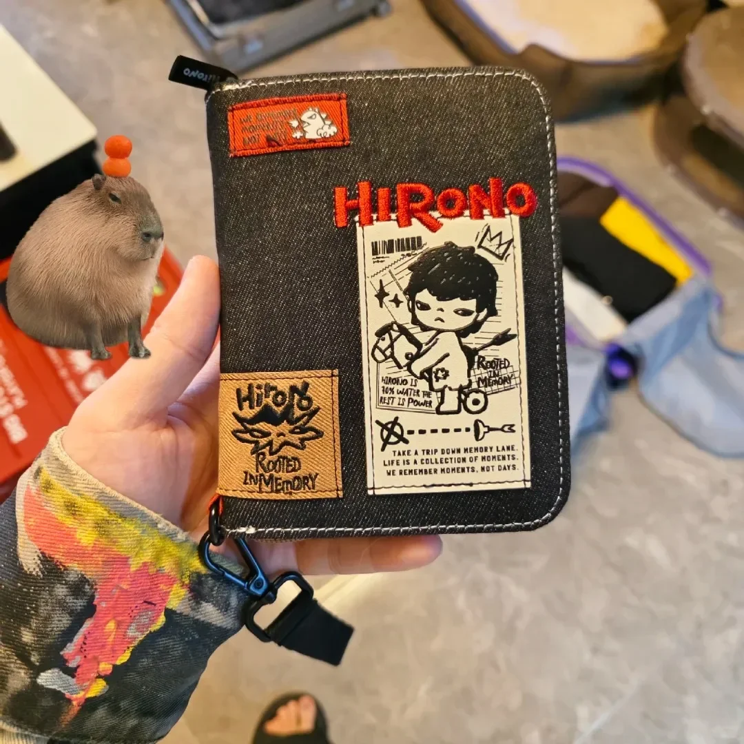 

POPMART Original Hirono Echo Series Passport Bag From The 9th Generation Cute and Interesting Toy Surprise Birthday Gift