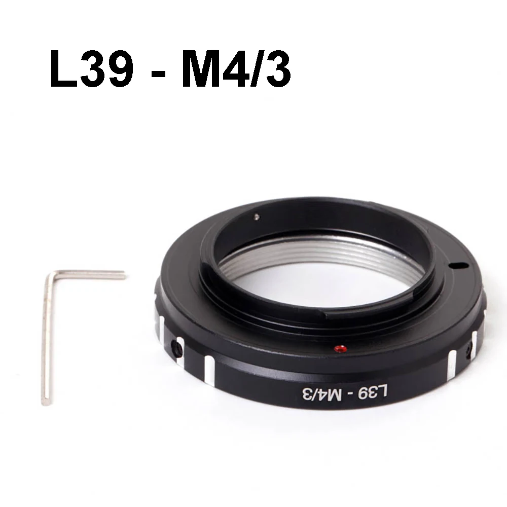 L39-M4/3 Mount Adapter Ring For Leica L39 mount Lens for M4/3 camera Panasonic G1 GH GF GX for Olympus E-P E-M E-PL etc.