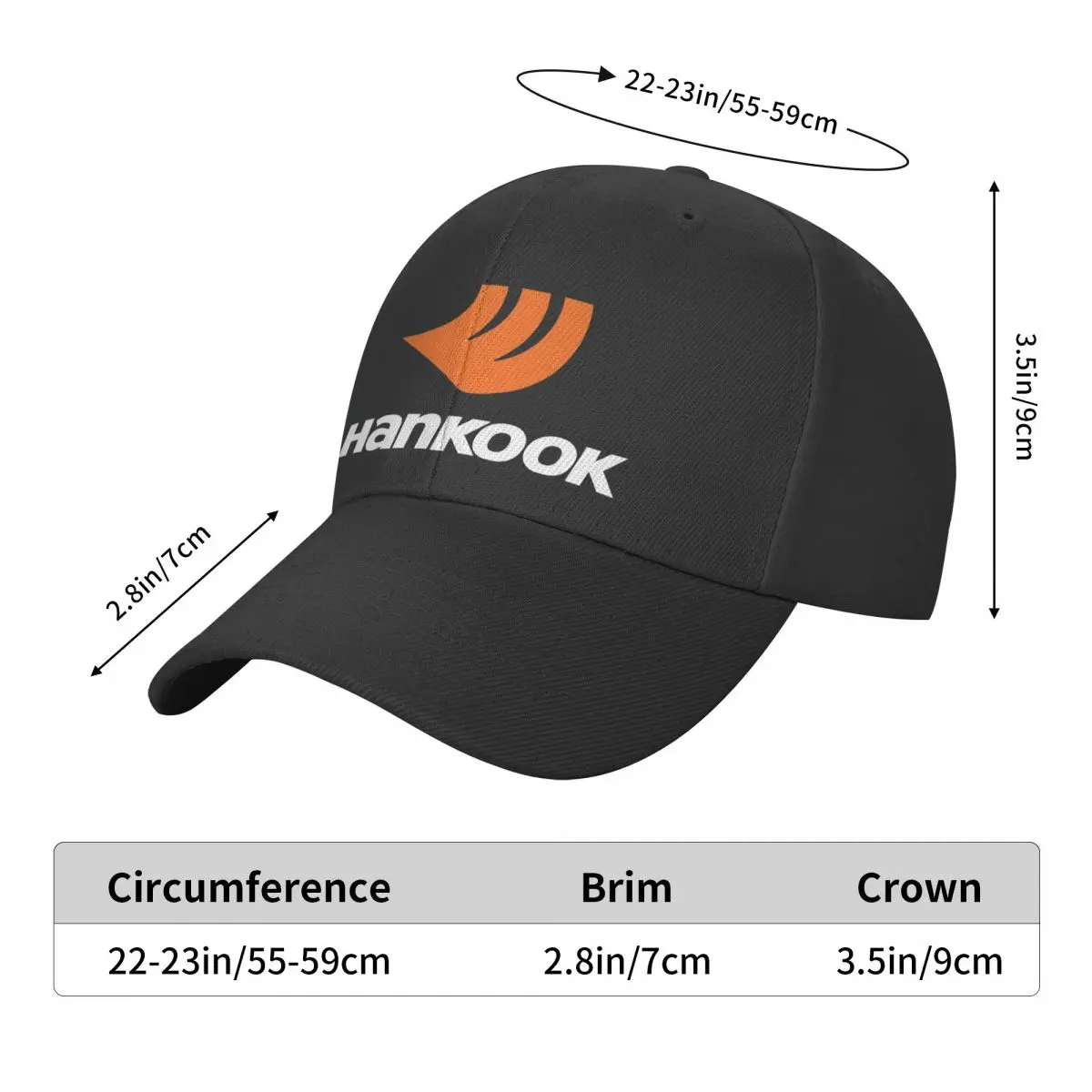 NEW Hankook Baseball Cap printing Baseball Caps Unisex Cap Golf Hat