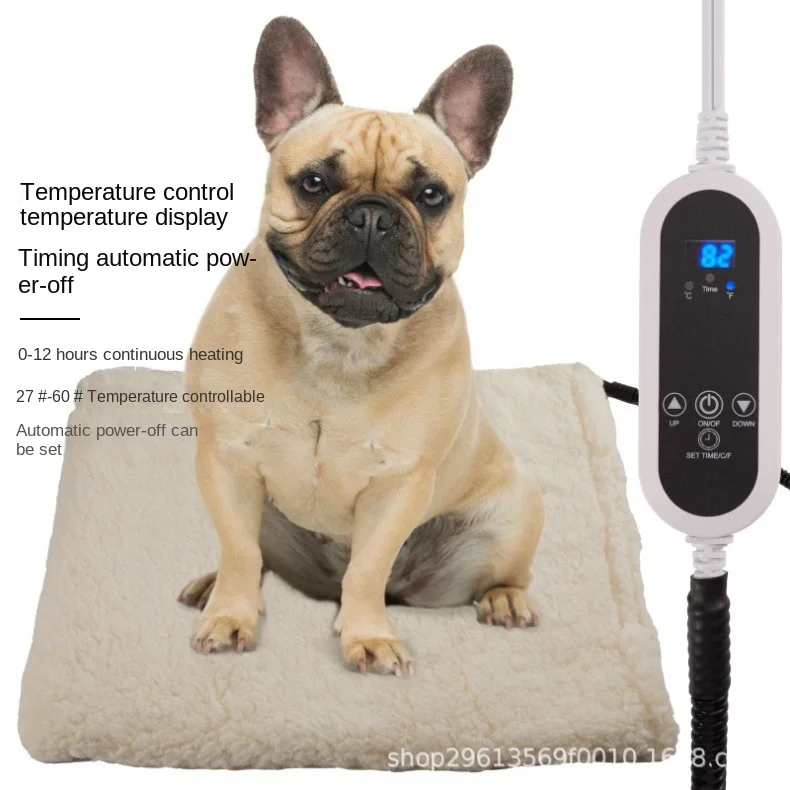 Electric Heating Pad Pets Low Power Electric Plate Smart Electric Blanket Cats Dogs Temperature Control Timing Insulation Pad