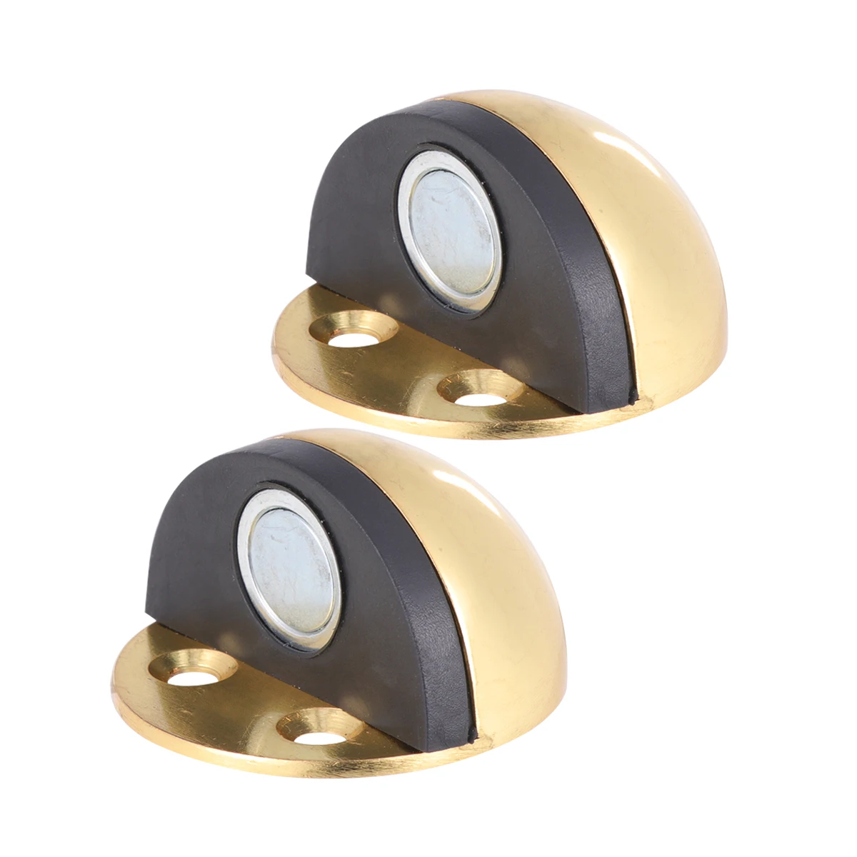 

2pcs Magnetic Door Stoppers Strong Holding Force Compact Concealed Door Stopper Floor Suction Stoppers Bedroom Kitchen Bathroom