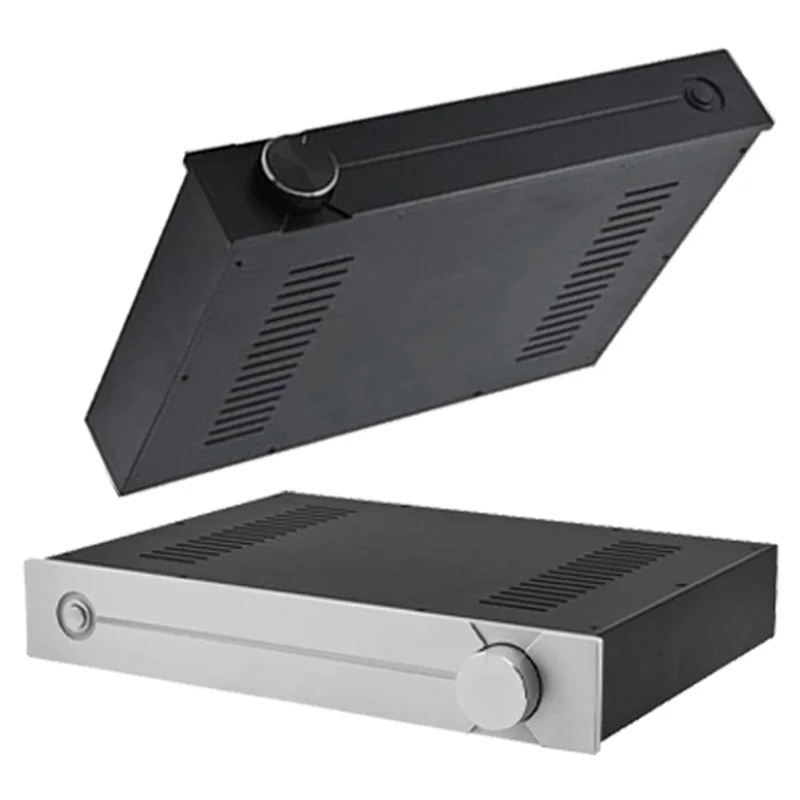 ممتاز-CJ-187 جميع الألومنيوم لتقوم بها بنفسك Preamp حافظة مضخم الصوت الهيكل DAC فك صندوق شل W430 H70 D310 دائم سهل الاستخدام Bl