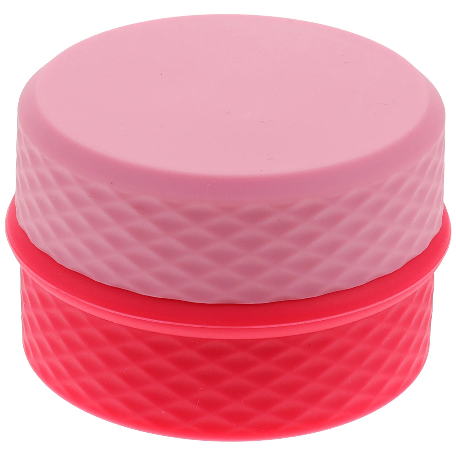 

Refillable Silicone Cream Jars Leak Proof Portable Containers For Travel Skincare Storage Small Size Pink Durable Empty