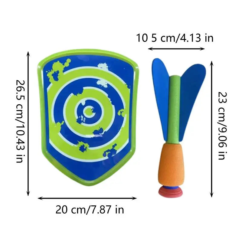 Gooien Doelspel Raketvorm Kleverig Dartbord Schuim Dart Catcher Zacht EVA Ouder-kind Interactief Speelgoed Hand-Oog