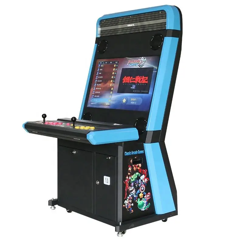 Wholesale 32 inch 8 key button vewlix arcade games fighting machine console panel cabinet arcade game host machines