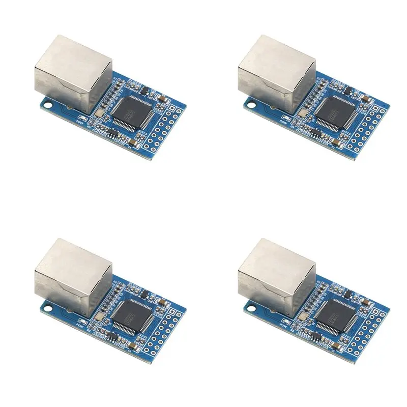 4x-ch9121-シリアルポートからイーサネットネットワークモジュールチップ-ttl-伝送産業用マイクロコントローラー-stm32-tcp-ip-51-a86g