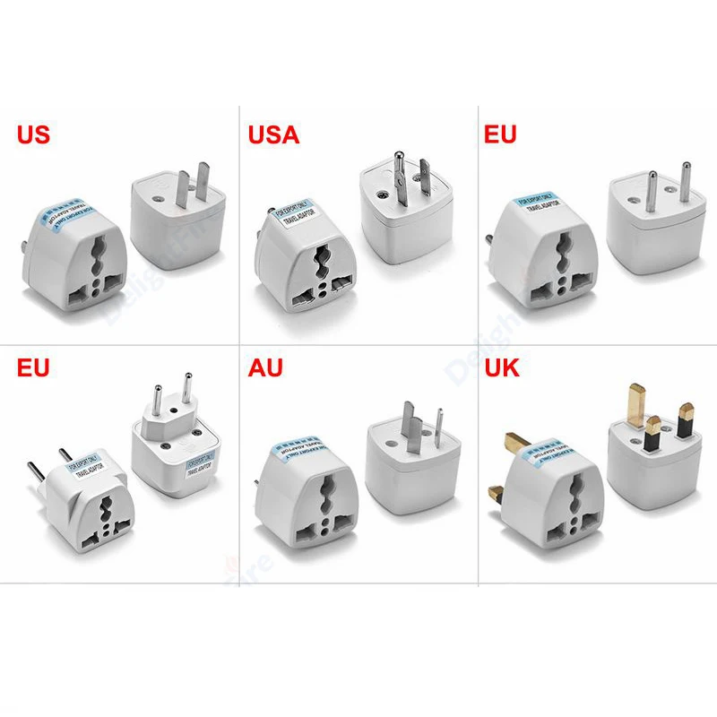 1pcs Universal New Zealand AU Australian Socket EU US UK To AU Australia Adapter Socket Electrical Plug Converter Power Charger