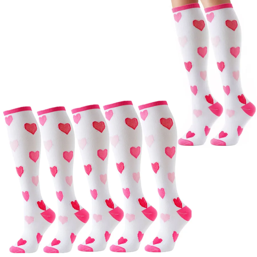 الرجال النساء ركوب الدراجات الجري اليوغا الرياضة جوارب ضغط رياضي كرة القدم كرة السلة الرجبي المشي لمسافات طويلة التنس سكيت