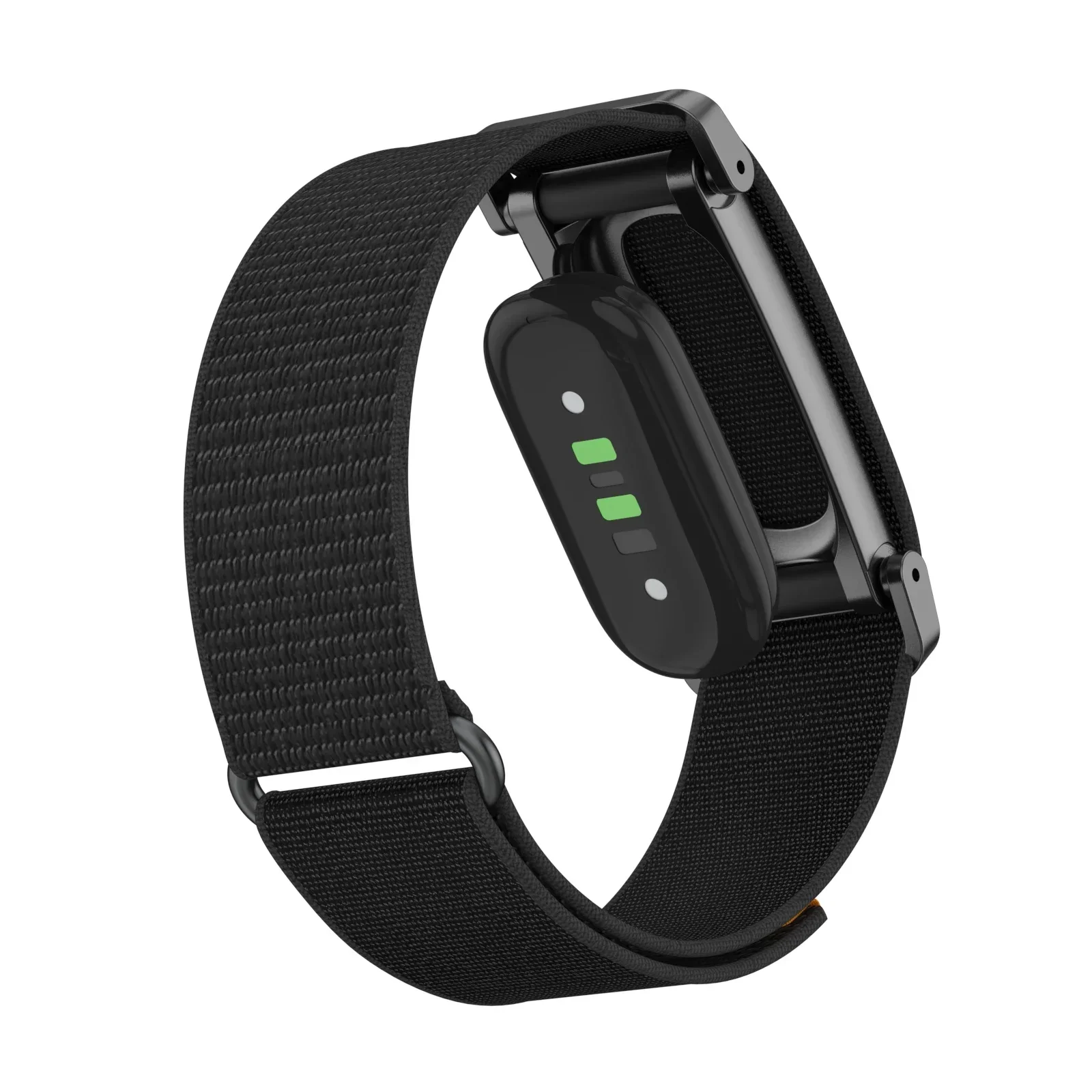Nylon-Schlaufenarmband für FitbitAir Smartwatch, atmungsaktives Sportarmband Correa + Metallgehäuse zum Schutz für Google Fitbit AIR – Detail 5