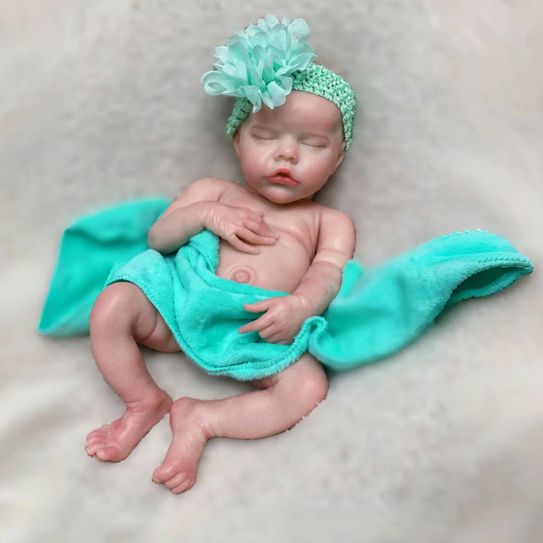 45ซม.ฝาแฝด B Full Body Solid ซิลิโคน Reborn ตุ๊กตาทาสีเหมือนจริง Bebe Reborn ตุ๊กตา Handmade Reborn Silicona Cuerpo Completo