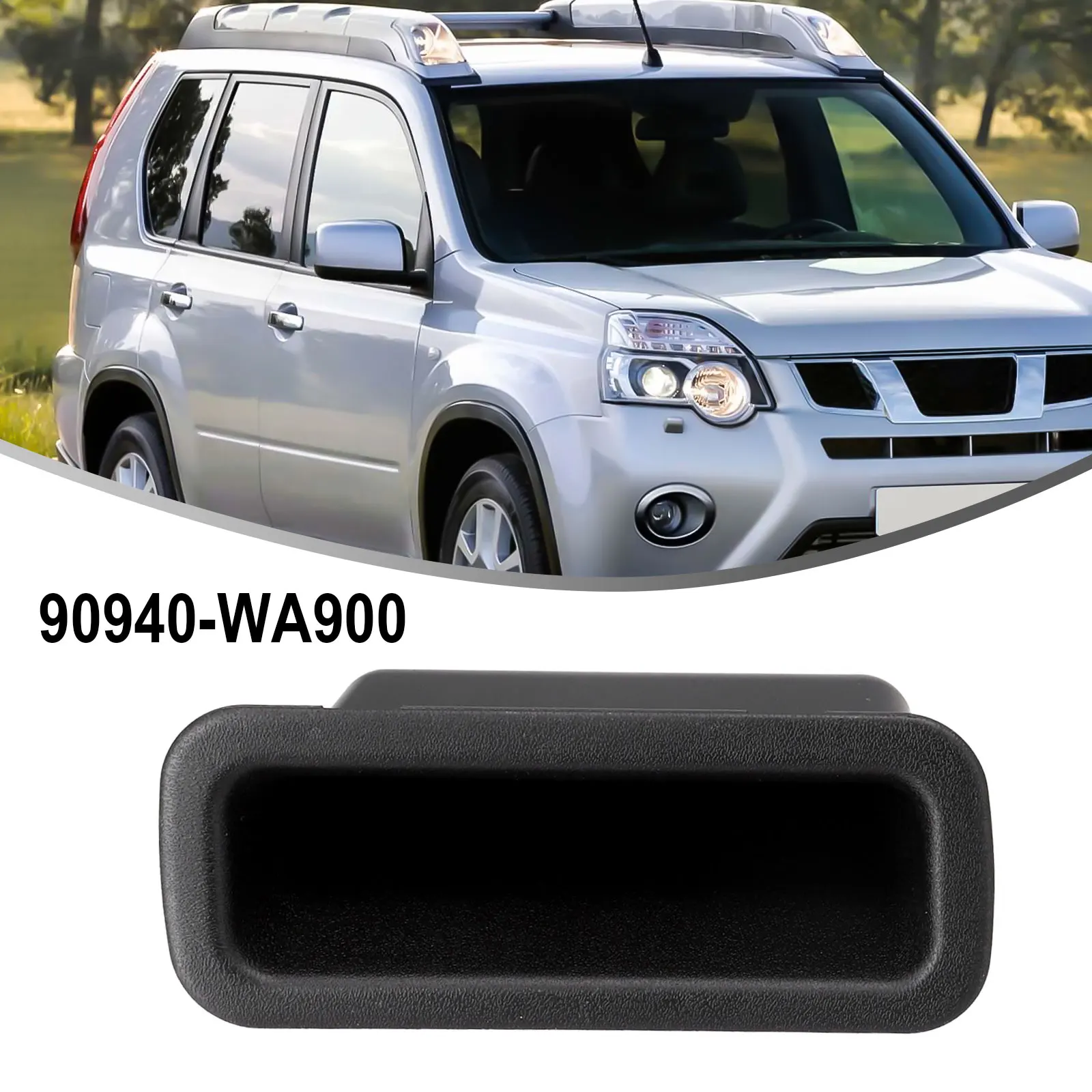 Avenir Rear Door Handle ABS Black Presage Rear Door Handle High Quality Practical Rear Door Handle 90940-WA900