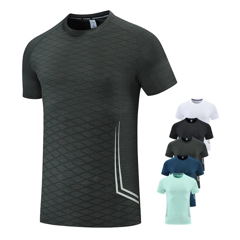 メンズ2026ランニングtシャツ-夏用速乾upf50-日焼け止め-ルーズフィット-ワークアウト-スポーツ-アウトドア-ジョギングウェア