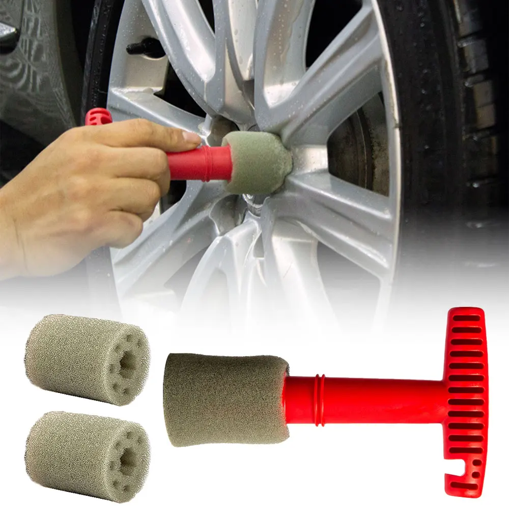 Car Detailing Brush Wheel Rims Tire Seat Engine Cleaning Tool Kit