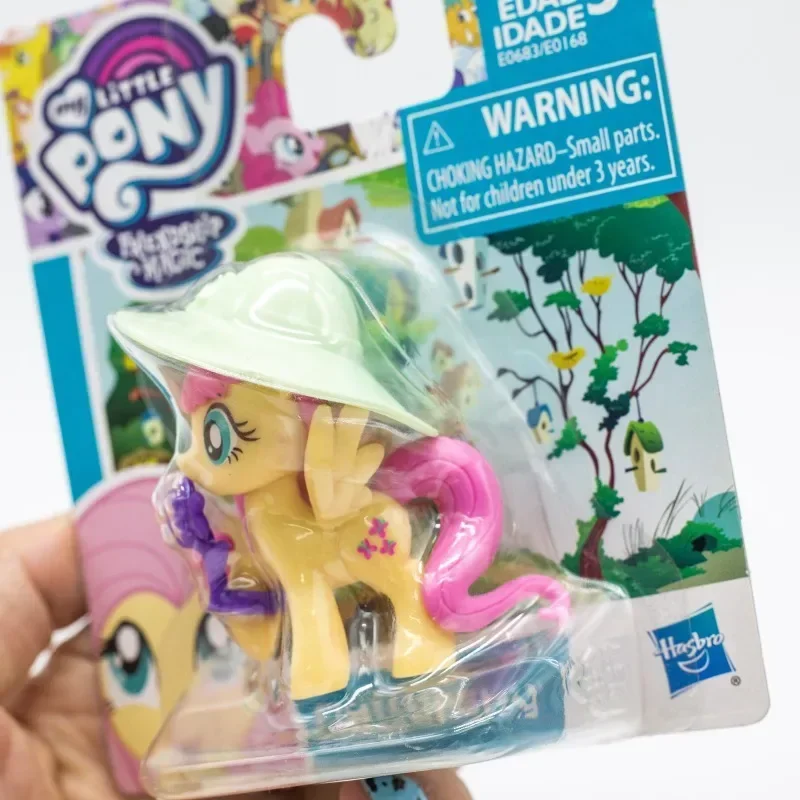 Hasbro Anime My Little Pony Mini Story Doll Series Figurka akcji Przyjaźń to magia Zmierzch Applejack Fluttershy Model Zabawki