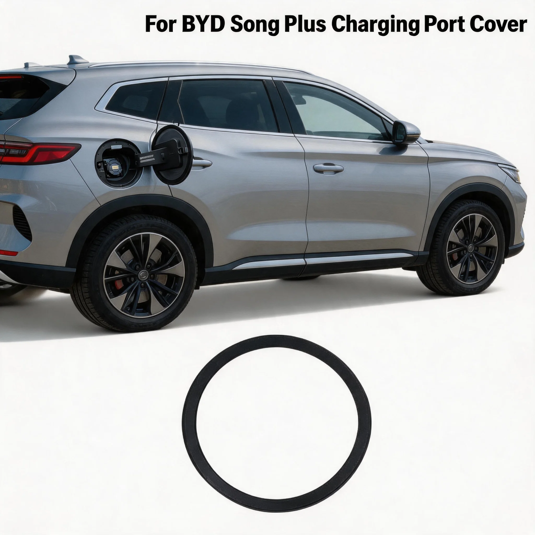 

Protective Sealing Ring Silicone Dust Plug For BYD Song Plus Charging Port Cover Fuel Tank Cover Waterproof Dustproof Protector