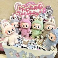 Popmart Labubu The Monsters Lisa Seme Heart Macarrr Vinyl Base Series Trendy Toy Decorations Birthday Gifts