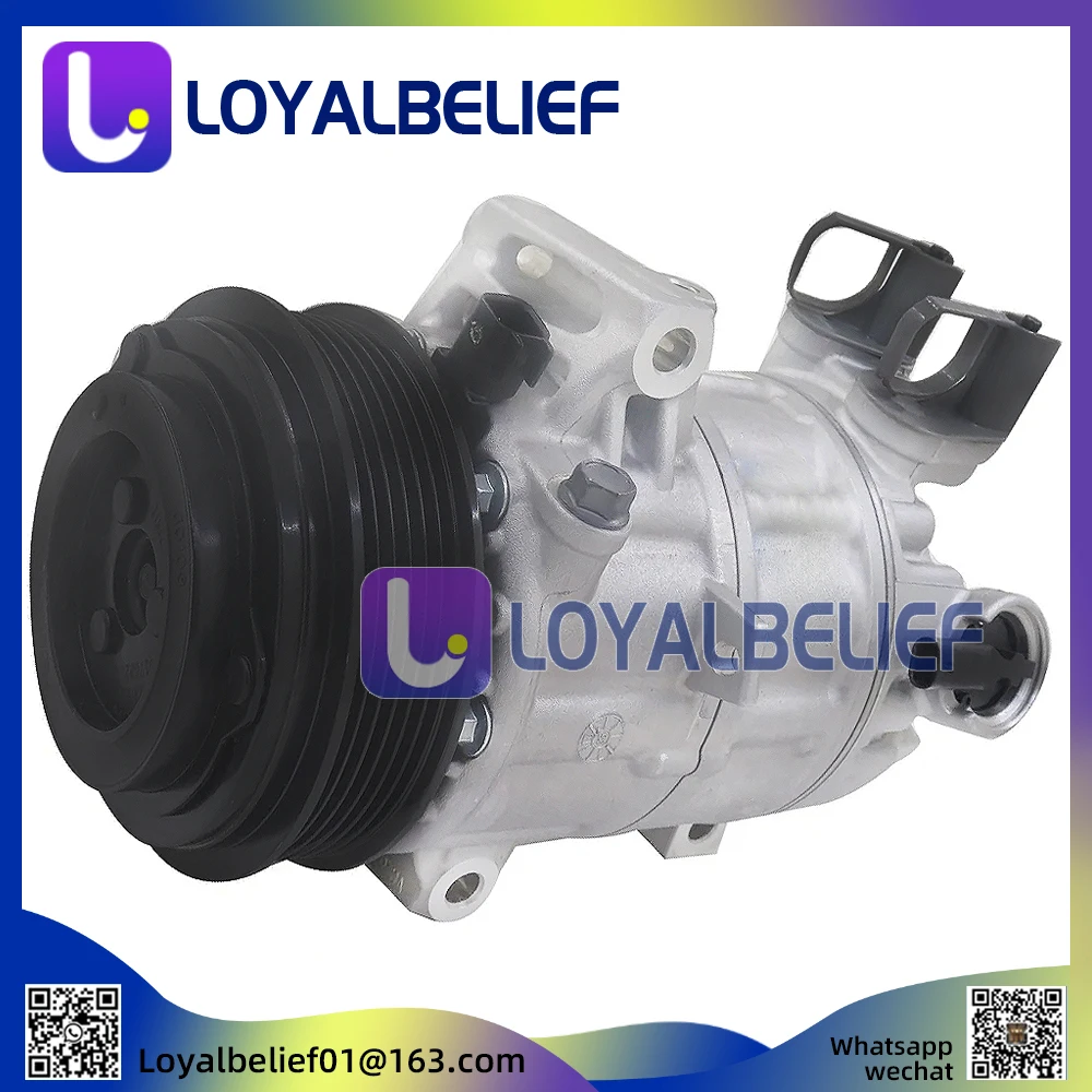 A/C Compressor Assembly For Jeep Wrangler JL JLU 3.6L 2018-2021 68292169AB 198345