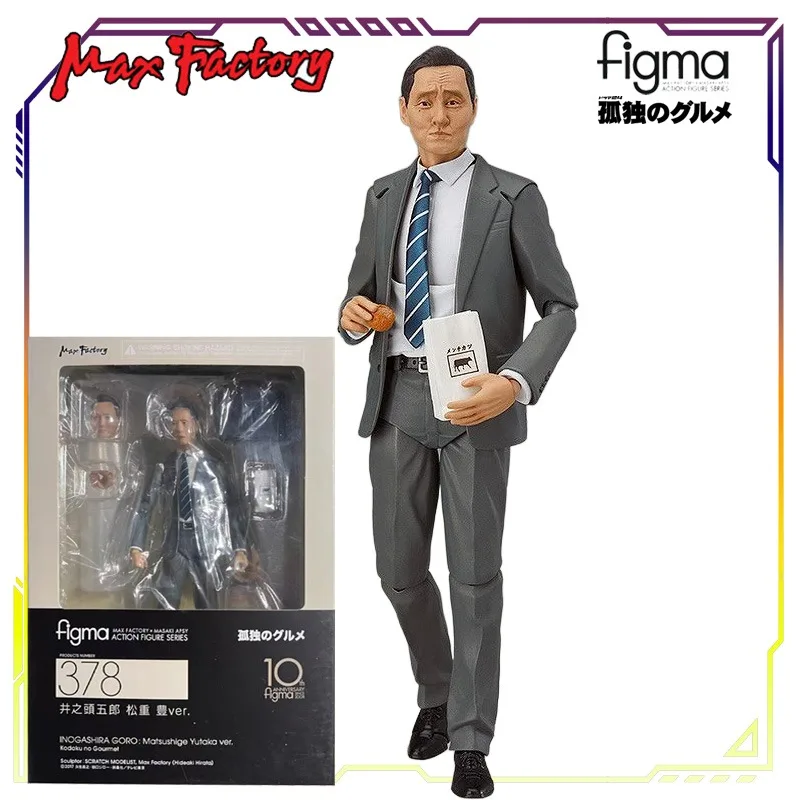 Max Fabriek Originele Figma Lonely Foodie Serie Inokashira Goro Matsushige Anime Action Figure Model Speelgoed Geschenken Voor Jongens