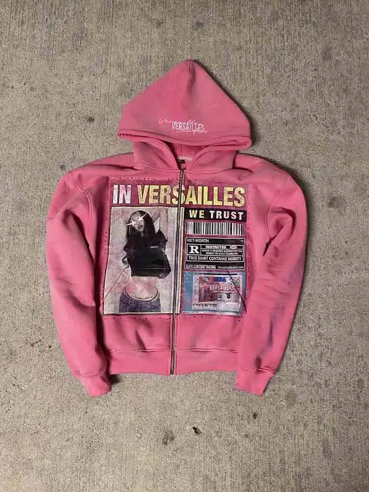 

Модная толстовка с принтом в стиле ретро Y2k, готическая уличная одежда для мужчин и женщин, свободная повседневная спортивная одежда, поп-одежда