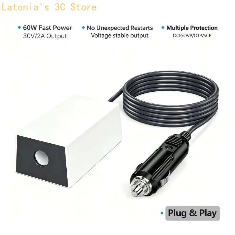 DC30V 2A Power Adapter for Star Mini Vehicle Battery Systems for Trucks X3UB