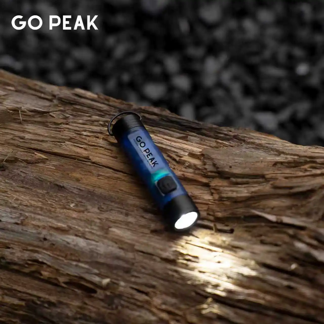 

Go Peak Мини-брелок-фонарик Светодиодный перезаряжаемый фонарик Магнитный фонарик с зарядкой через USB Мощный фонарь для кемпинга дальнего действия