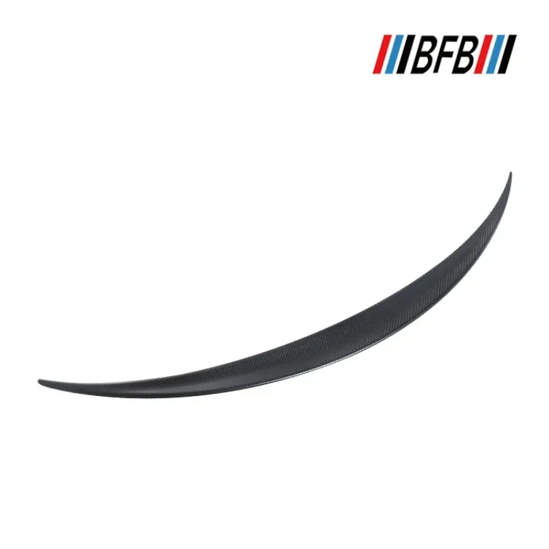 

Для Tesla Model Y настоящее сухое заднее крыло из углеродного волокна, матовое фиксированное ветровое крыло, задняя крышка, отделка, хвостовая коробка, спойлер, комплект кузова, внешние детали