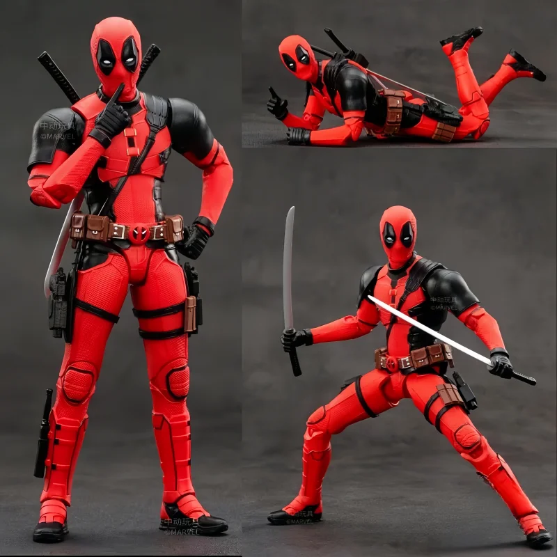 Hoge Kwaliteit Deadpool Action Figure Veelvraat Speelgoed Dode Pool Figuren Model Pop Standbeeld Kit Collectie Kids Kerstcadeaus