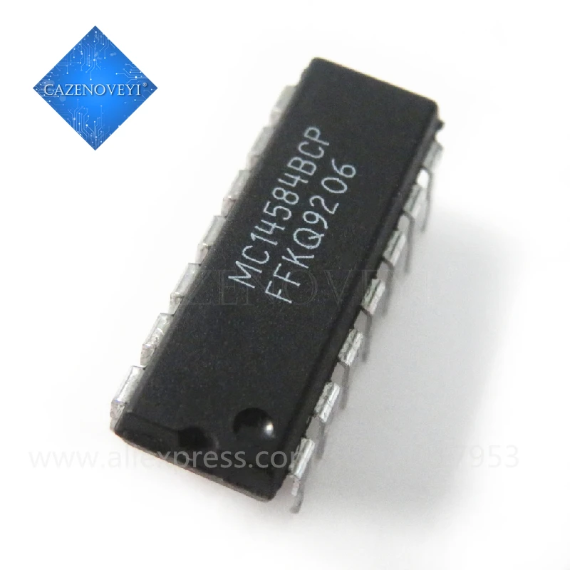 10pcs/lot MC14584BCPG MC14584BCP MC14584 DIP-14 In Stock