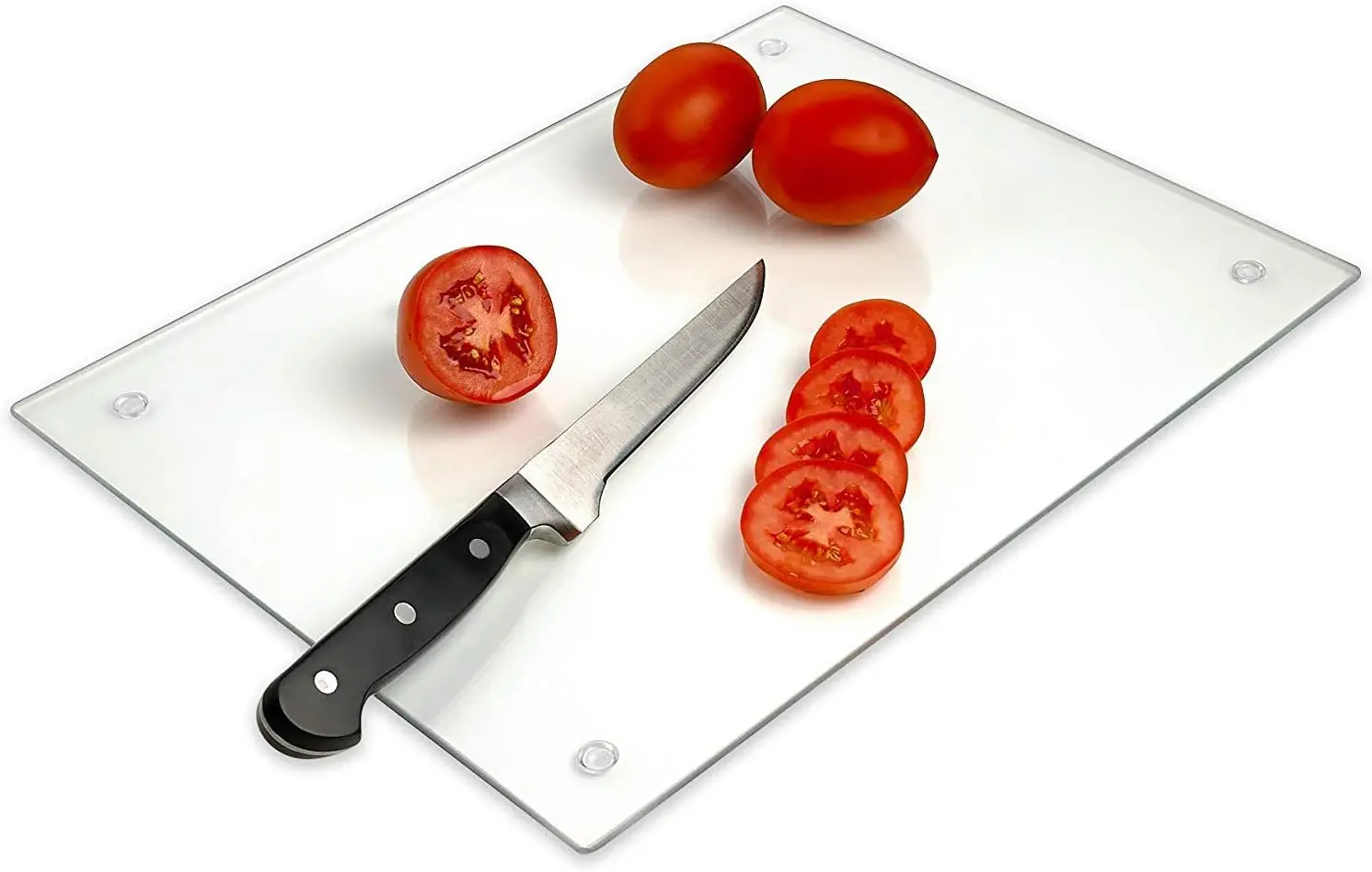 

XXLarge Tempered Glass Cutting Board 18x24" - Scratch, Heat, Shatter Resistant & Dishwasher Safe