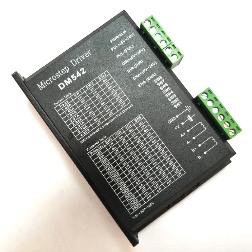 86 Stepper Motor Driver DM542 DM556 DM860H DSP ดิจิตอล Driver Controller