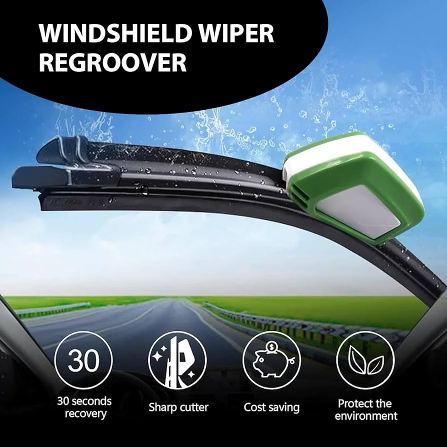 

Car Wiper Repair Tool Universal Regroove Tool Trimmer Restorer Windscreen Wiper Blade Wiperblade Cutter Rubber Car Accessories