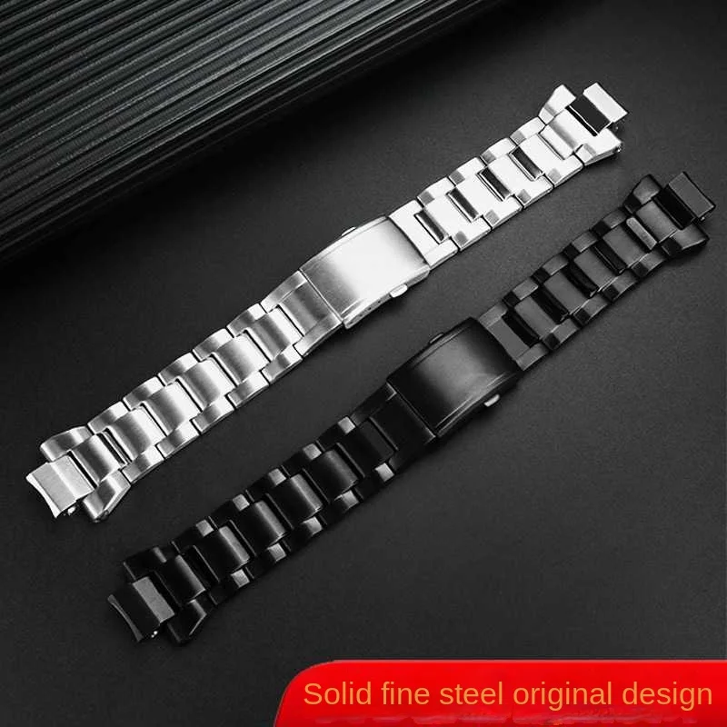 316L Solid Stainless Steel Strap For G-SHOCK Casio MTG-B3000 Series Quick Release Modified Raised Accessories For Men Watch band