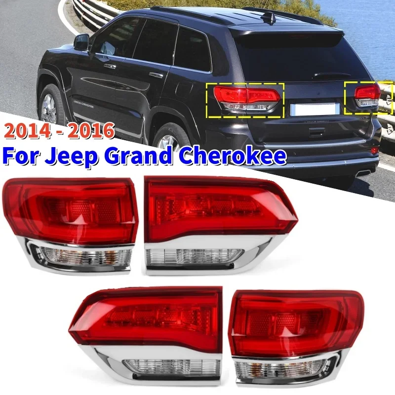 

1Pcs Car LED Tail Light Side Brake Signal Lamp For Jeep Grand Cherokee 2014 2015 2016