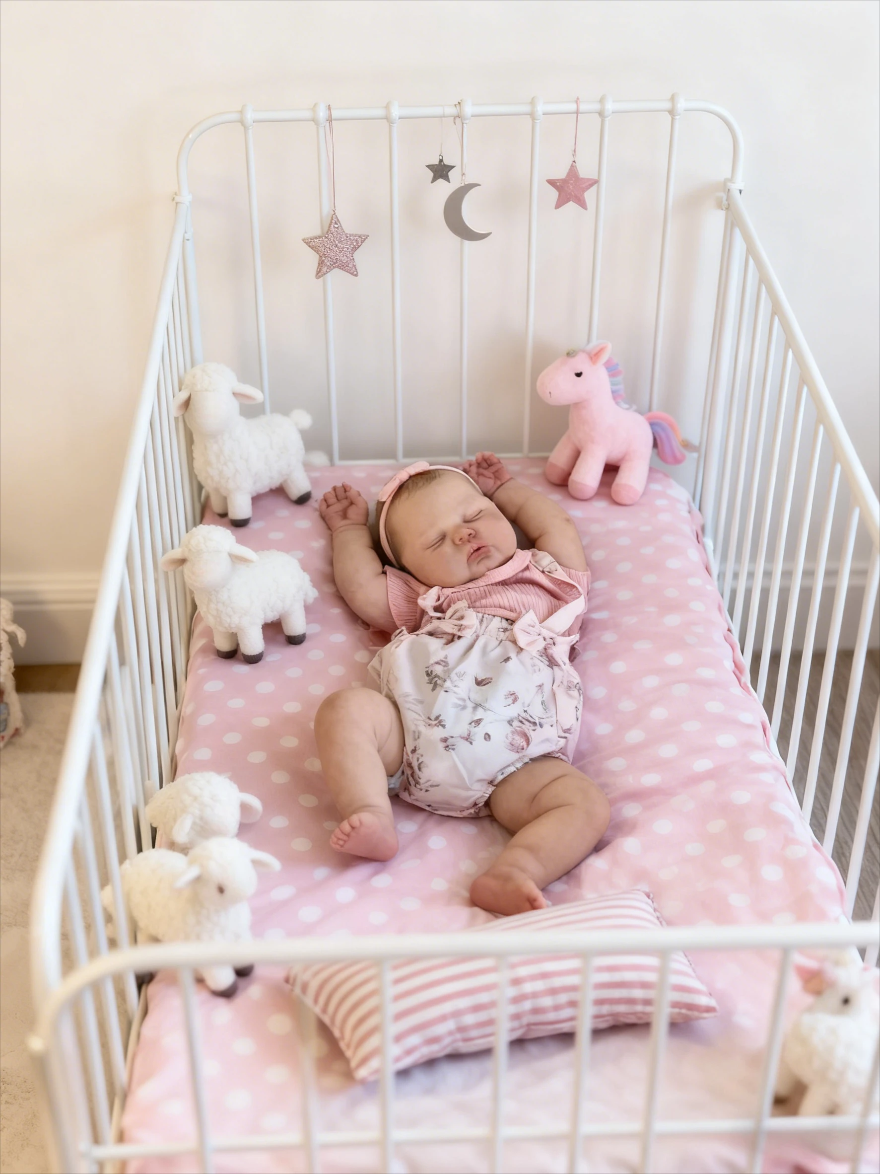 NPK 24''Handgeschilderde 3D Huid Hoge Hoeveelheid Reborn Augurk Echt Uitziende Collectible Art Doll