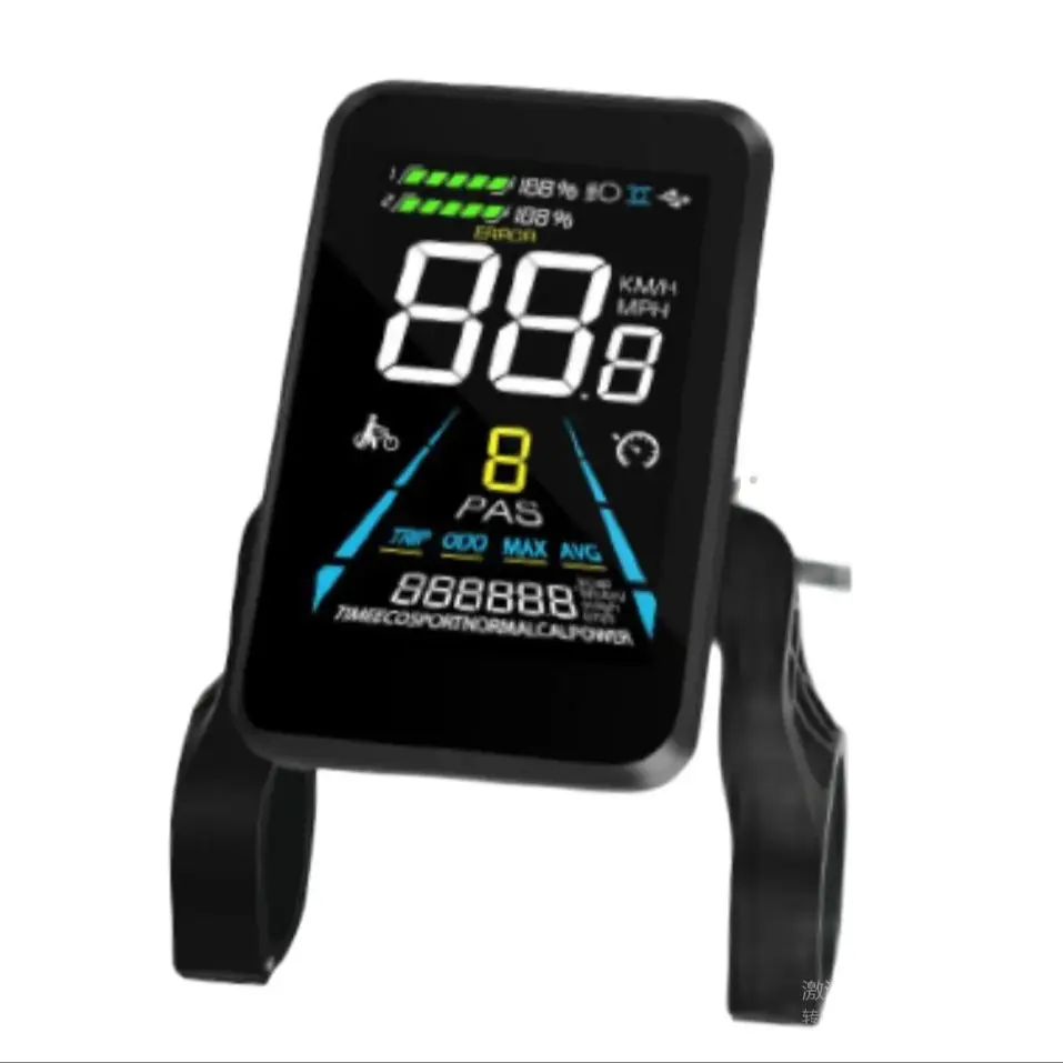 

Yolin YL-81F LCD Display Electric Bike Instrument Monitor e-Bike Speeder Replacement Parts Panel Bafang Motor Kit