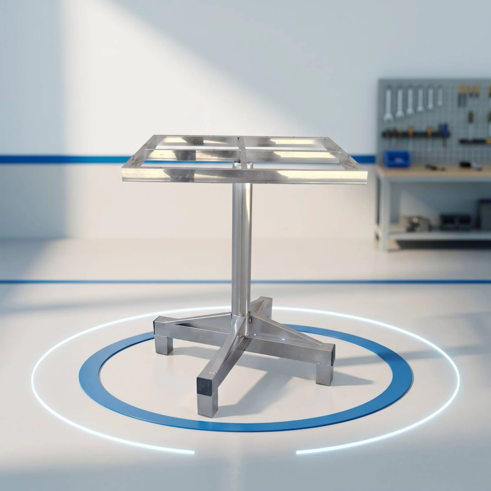 Spray-Paint Turntable Adjustable Spray Paint Stand Base Rotating Worktable Sturdy Workstation Stable for Painters, Workshop